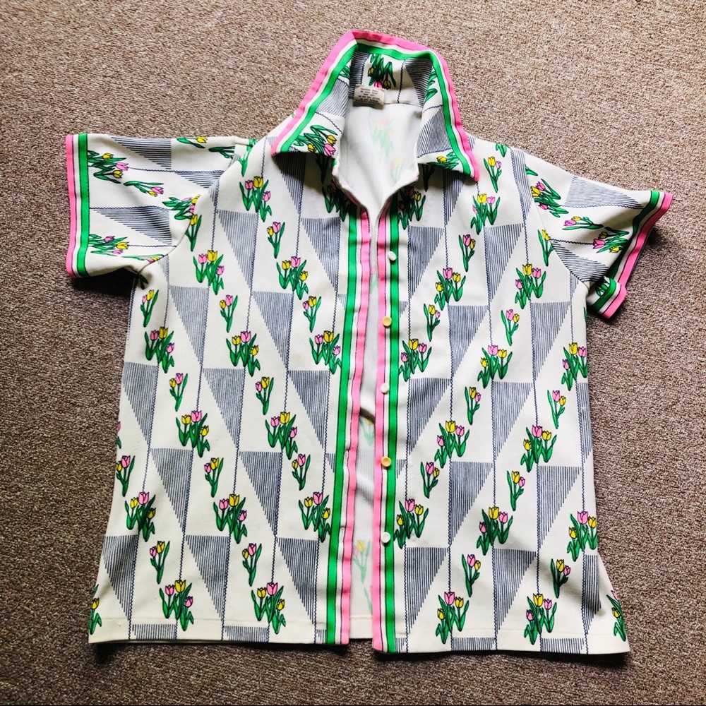 Polyester 1970s Top - image 1